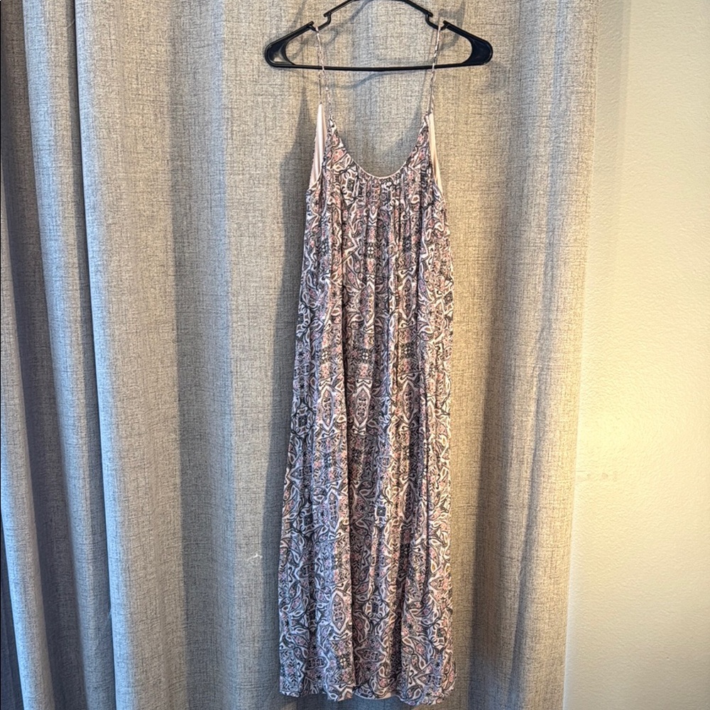 Elegant Multicolor Maxi Dress